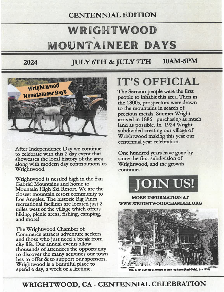 mountaineer days sponsorship
